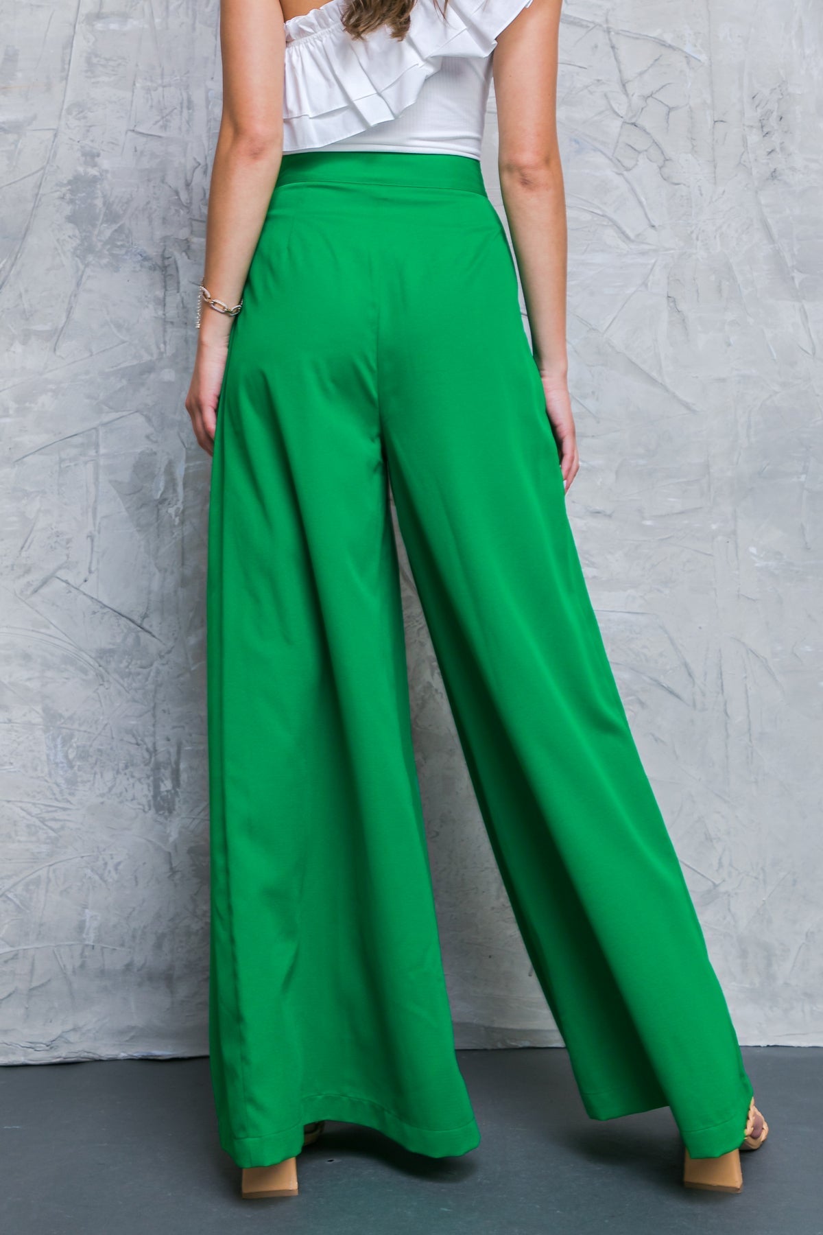 AT THE WISHING WELL WOVEN PANTS Flying Tomato